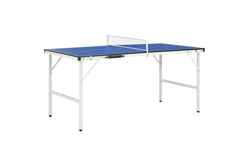 Bordtennisbord med nett 152x76x66 cm blå - Blå - Spillebord - Bordtennisbord