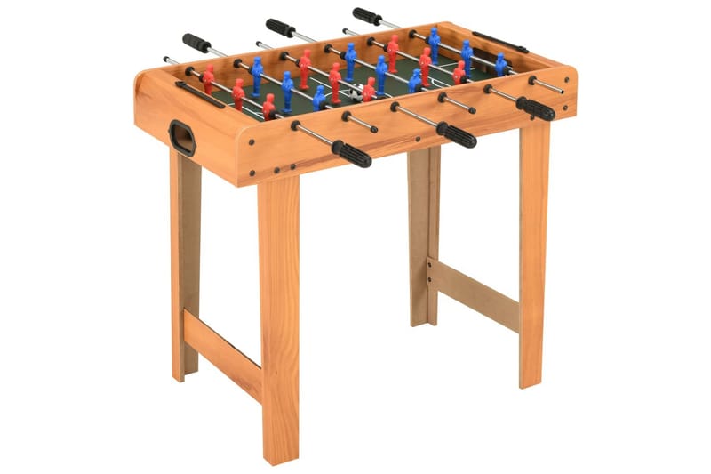 Fotballbord mini 69x37x62 cm lønnetre - Brun - Fotballbord - Spillebord