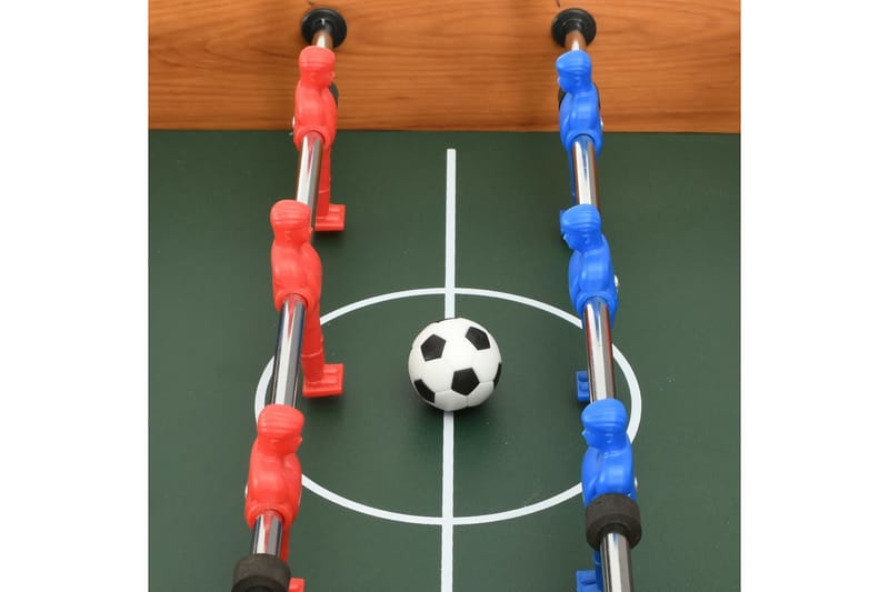 Fotballbord mini 69x37x62 cm lønnetre - Brun - Spillebord - Fotballbord