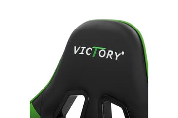 Gamingstol Victory Svart/Grønn - Svart/Grønn - Møbler - Bord - Spillebord
