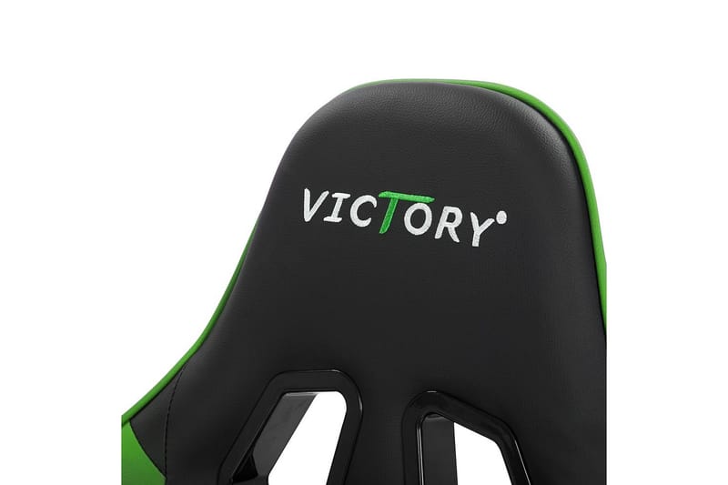 Gamingstol Victory Svart/Grønn - Svart/Grønn - Møbler - Bord - Spillebord