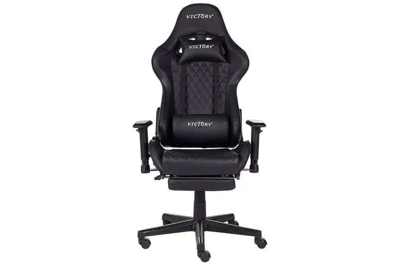Gamingstol Victory Svart/Hvit - Svart/Hvit - Møbler - Bord - Spillebord