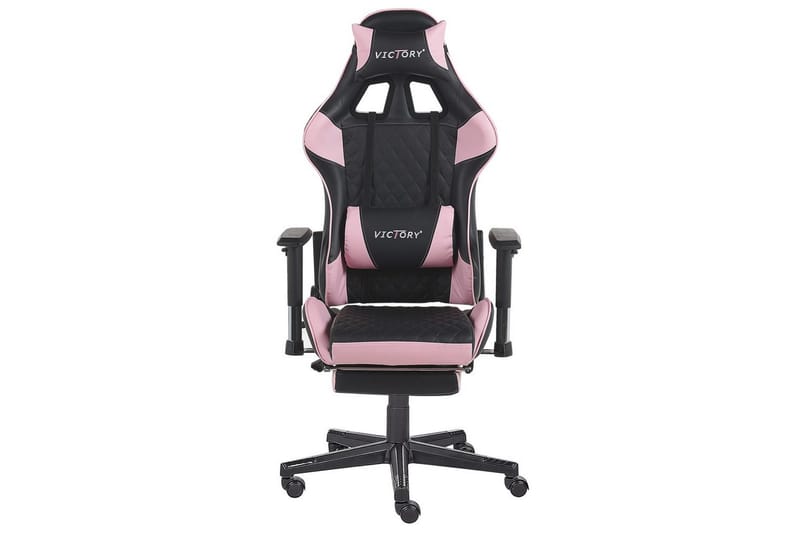 Gamingstol Victory Svart/Rosa - Svart/Rosa - Møbler - Bord - Spillebord