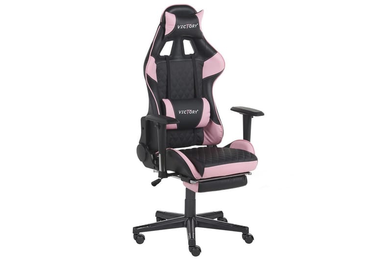 Gamingstol Victory Svart/Rosa - Svart/Rosa - Møbler - Bord - Spillebord