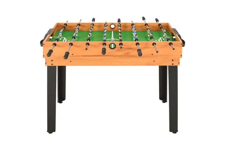 Multi-spillbord 15-i-1 121x61x82 cm lønnetre - Brun - Spillebord - Multi spillebord & kombinasjonsbord