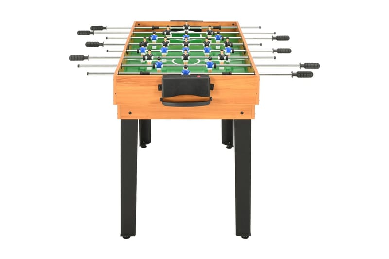 Multi-spillbord 15-i-1 121x61x82 cm lønnetre - Brun - Multi spillebord & kombinasjonsbord - Spillebord