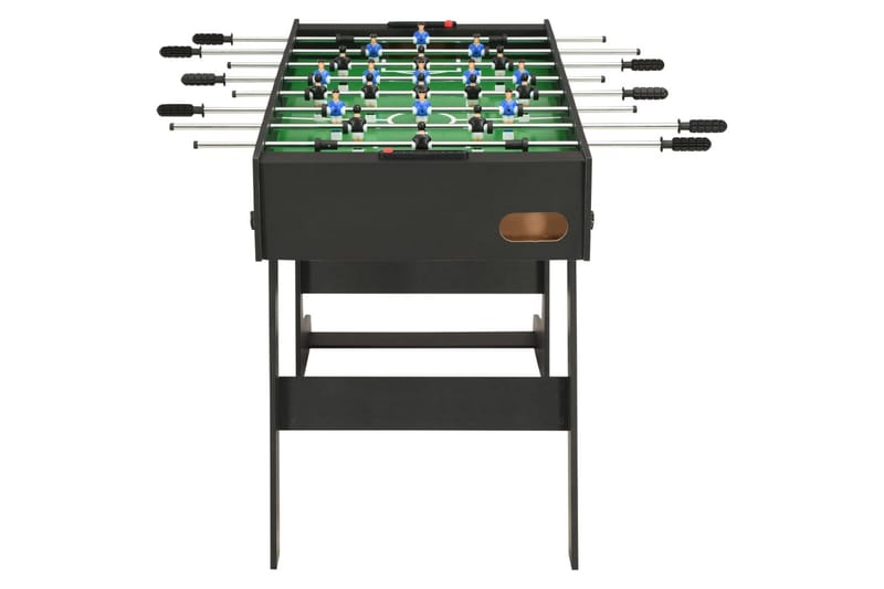 Sammenleggbart fotballbord 121x61x80 cm svart - Svart - Spillebord - Fotballbord