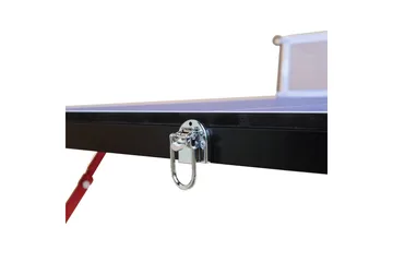 Sammenleggbart mini bordtennisbord inkl. nett, 2 racketer og baller 137x76 cm - Blå - Møbler - Bord - Spillebord