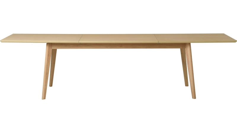 Spisebord Ålvik 200/300x95 cm - Hvitpigmentert eik - Møbler - Bord - Spisebord & kjøkkenbord