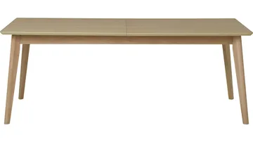 Spisebord Ålvik 200/300x95 cm - Hvitpigmentert eik - Møbler - Bord - Spisebord & kjøkkenbord