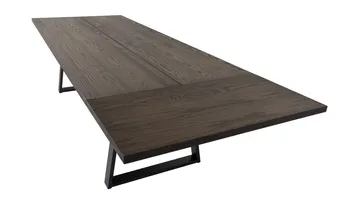 Spisebord Åsmark 240x100 cm - Mørkebrun - Møbler - Bord - Spisebord & kjøkkenbord