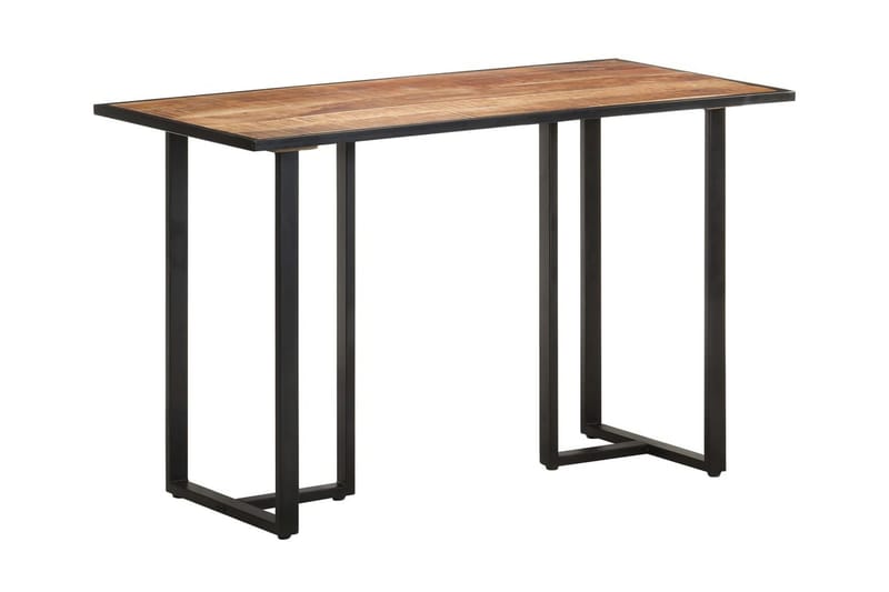 Spisebord 120 cm grovt heltre mangotre - Brun - Spisebord & kjøkkenbord