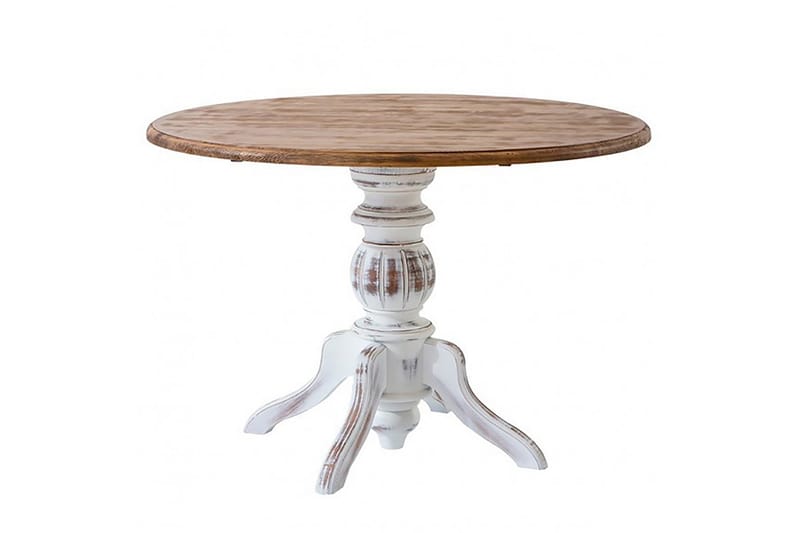 Spisebord Albero 115 cm - Valnøtt/Hvit - Spisebord & kjøkkenbord
