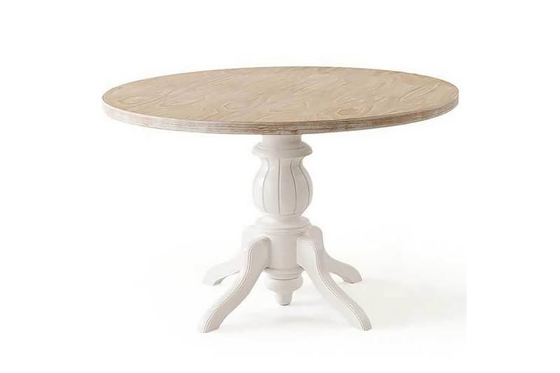 Spisebord Albero 120 cm - Eik/Hvit - Spisebord & kjøkkenbord