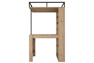 Spisebord Beloumont Valnøtt / Svart - Svart/Mørkebrun - Møbler - Bord - Spisebord & kjøkkenbord