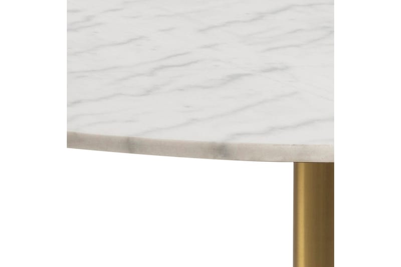Spisebord Brookmont 105 cm Rund - Guld - Spisebord & kjøkkenbord