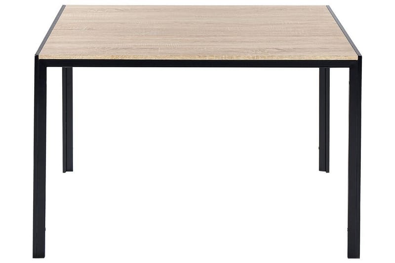Spisebord Campi 80x120 cm - Lys Brun/Sort - Møbler - Bord - Spisebord & kjøkkenbord
