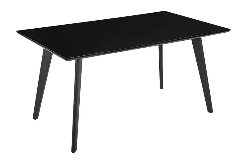 Spisebord Cavallino 90x150 cm, Svart