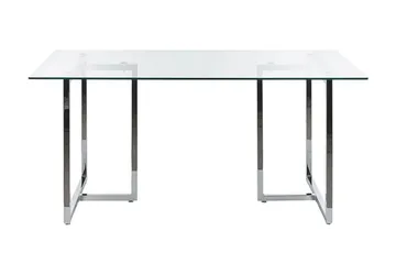 Spisebord Davson 90x160 cm - Sølv - Møbler - Bord - Spisebord & kjøkkenbord