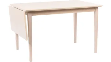 Spisebord Drevik med Klaff 120x85 cm - Hvit - Møbler - Bord - Sammenleggbart bord