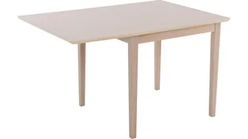 Spisebord Drevik med Klaff 85x85 cm - Hvit - Møbler - Bord - Sammenleggbart bord