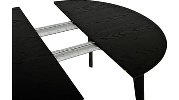 Spisebord Falmar 110 cm - Svartlakkert - Møbler - Bord - Spisebord & kjøkkenbord