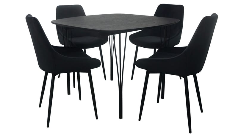 Spisebord Gårvik inkl 2 Ilegg 100x100 cm - Møbler - Bord - Spisebord & kjøkkenbord