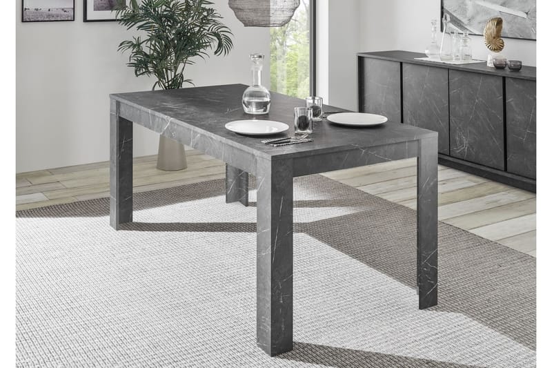 Spisebord Ghiaccio 180 cm - Svart - Spisebord & kjøkkenbord