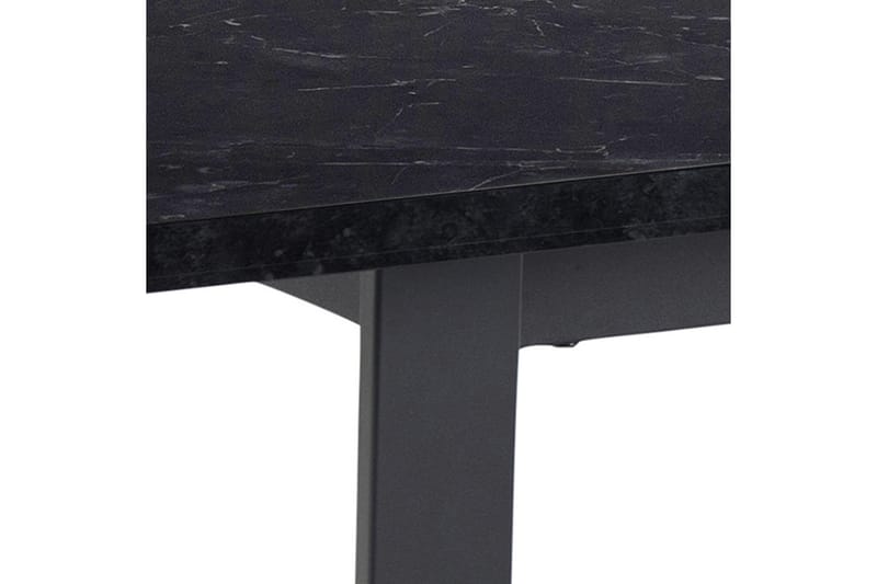 Spisebord Golly 160 cm - Svart/Matt Svart - Spisebord & kjøkkenbord