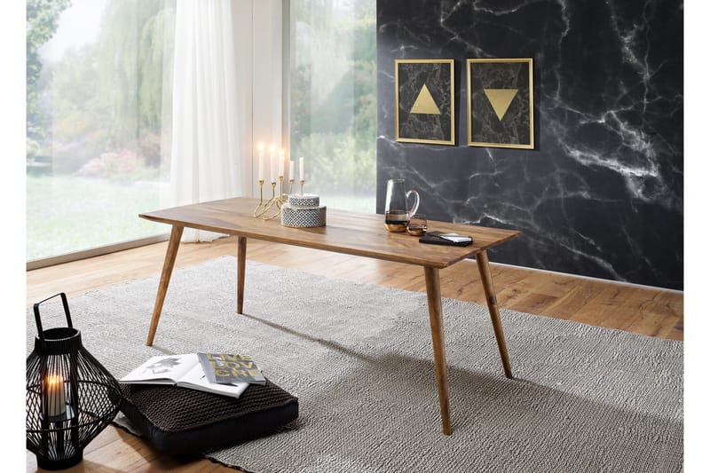 Spisebord Hongsermeier 160 cm - Brun - Spisebord & kjøkkenbord