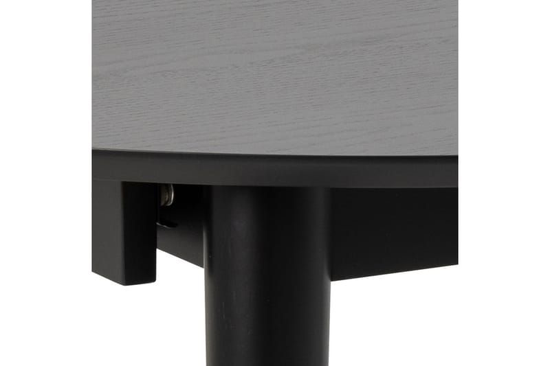 Spisebord Hopacat 115 cm Rundt - Sort - Spisebord & kjøkkenbord