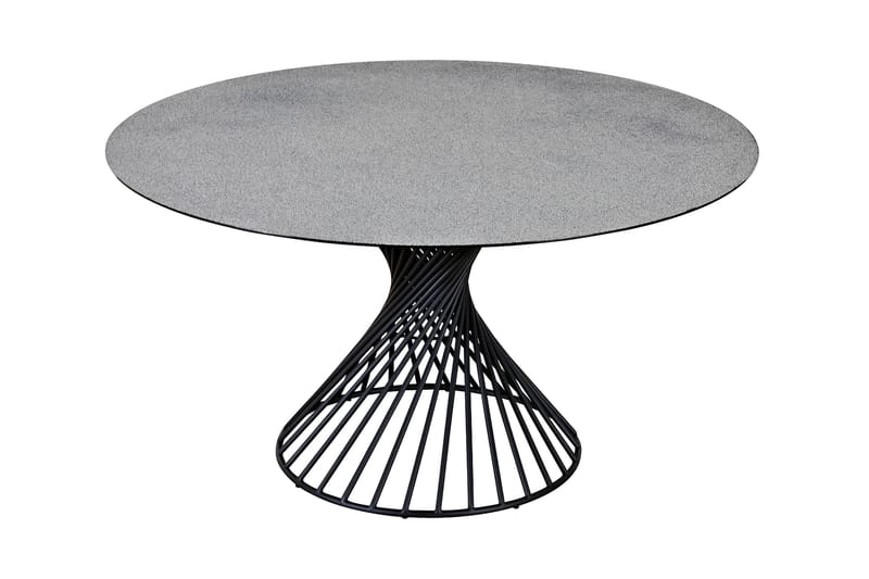 Spisebord Jada 140 cm Rund - Grå - Spisebord & kjøkkenbord
