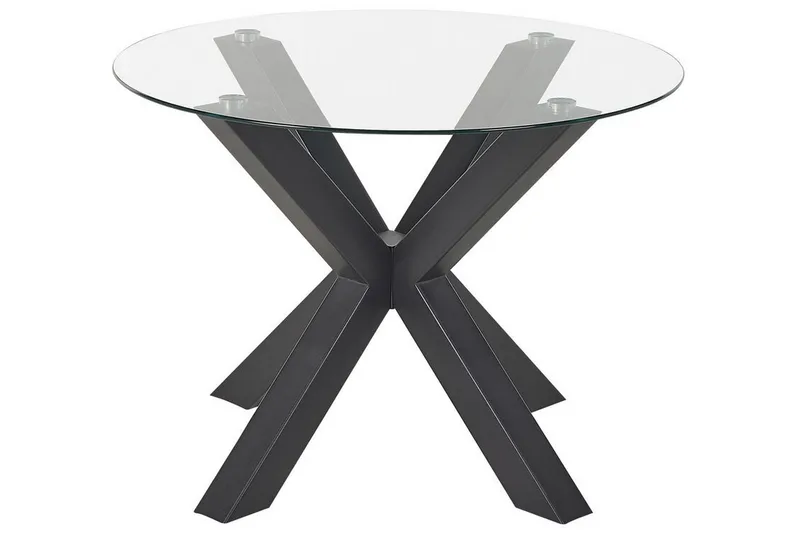 Spisebord Kerrobert 100 cm, Svart