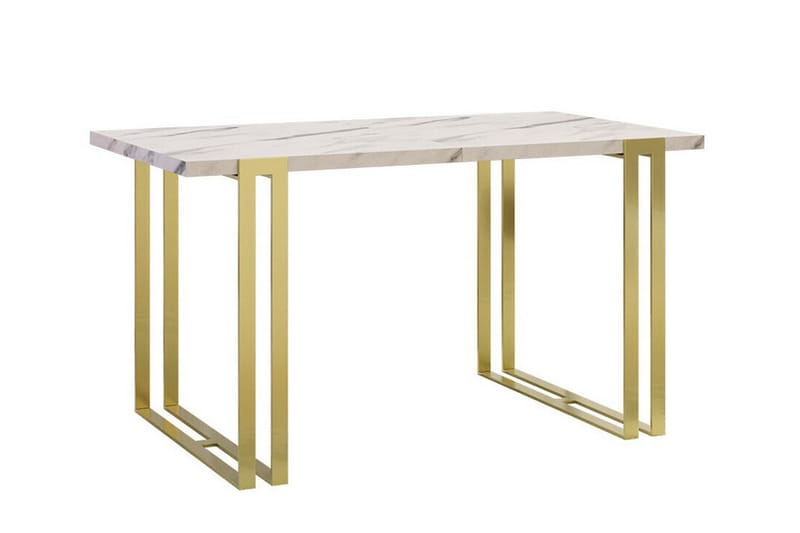 Spisebord Kintore 80 cm - Guld - Spisebord & kjøkkenbord