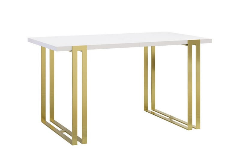 Spisebord Kintore 80 cm - Hvid - Spisebord & kjøkkenbord