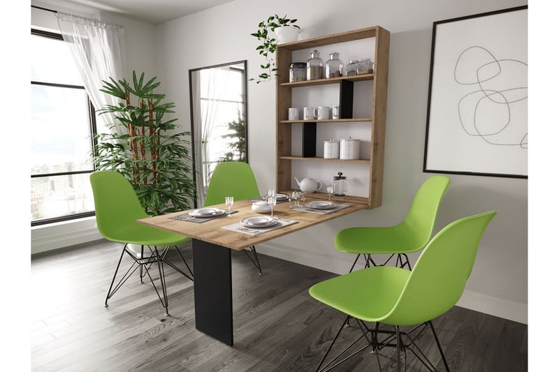 Abi Spisebord 149 cm, Tre / Natur / Svart