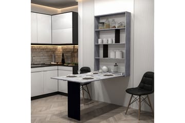 Abi Spisebord 203 cm Sten - Svart/Grå - Møbler - Bord - Spisebord & kjøkkenbord