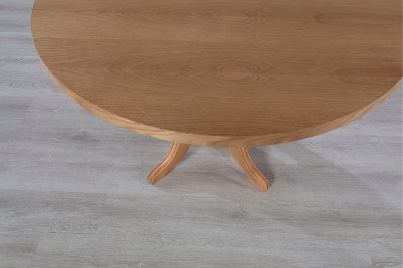 Albero Rundt Spisebord 120 cm i Eik - Naturell - Møbler - Bord - Spisebord & kjøkkenbord