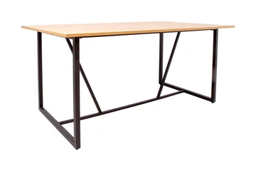 Amsterdam Spisebord Eik/Svart - Møbler - Bord - Spisebord & kjøkkenbord