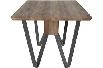 Barths Spisebord 180 cm - Natur/Svart - Møbler - Bord - Spisebord & kjøkkenbord