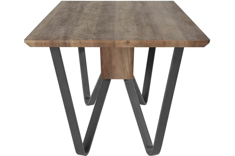 Barths Spisebord 180 cm - Natur/Svart - Møbler - Bord - Spisebord & kjøkkenbord