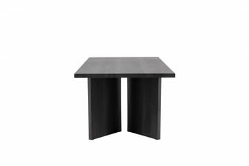 Bassholmen Spisebord 240x100 cm - Svart - Møbler - Bord - Spisebord & kjøkkenbord