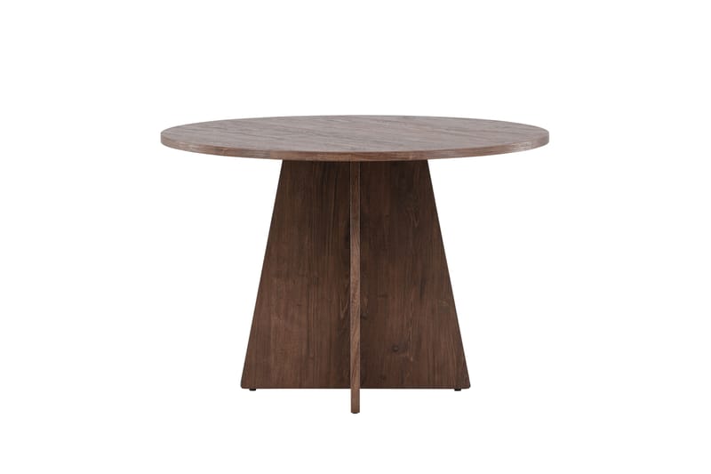 Bootcut Rundt Lite Spisebord Valnøtt 110 cm, Venture Home