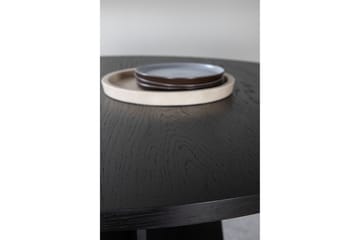 Bootcut Spisebord 110 cm Rundt - Sort - Møbler - Bord - Spisebord & kjøkkenbord
