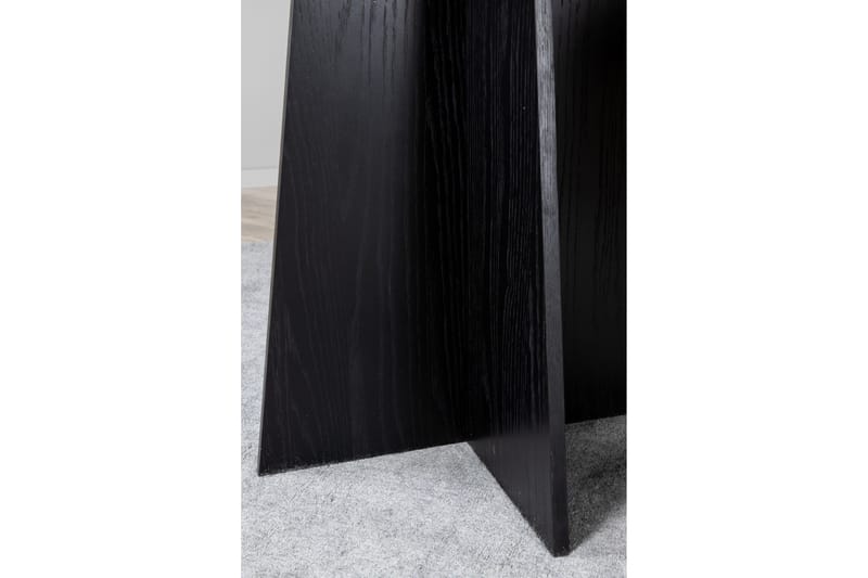 Bootcut Spisebord 110 cm Rundt - Sort - Møbler - Bord - Spisebord & kjøkkenbord