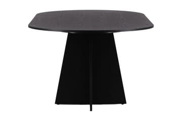 Bootcut Spisebord 230x115x75 cm Oval - Sort - Møbler - Bord - Spisebord & kjøkkenbord
