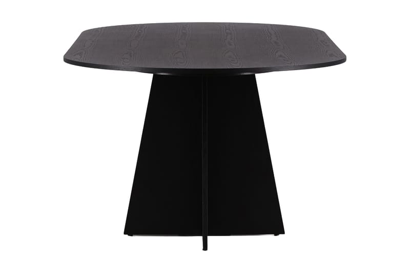 Bootcut Spisebord 230x115x75 cm Oval - Sort - Møbler - Bord - Spisebord & kjøkkenbord