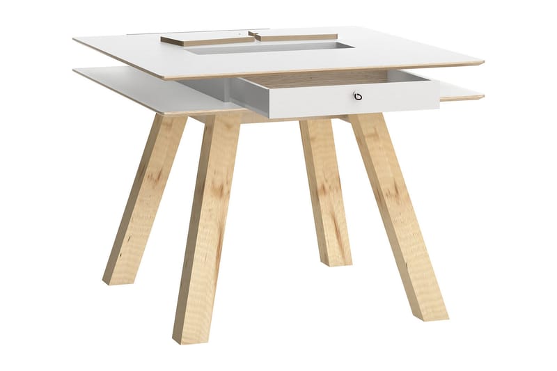 Bord 4You 100x100 cm Hvit - VOX - Spisebord & kjøkkenbord