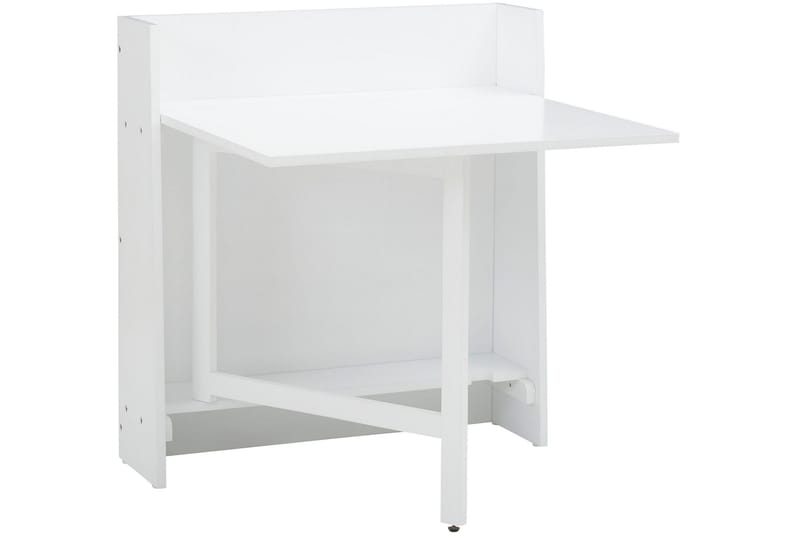 Bord Sammenleggbart Aldrington 84 cm - Hvit - Spisebord & kjøkkenbord