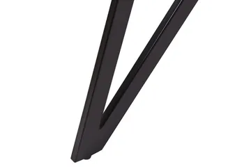 Buscot Spisebord 160 cm - Lyst Tre/Svart - Møbler - Bord - Spisebord & kjøkkenbord